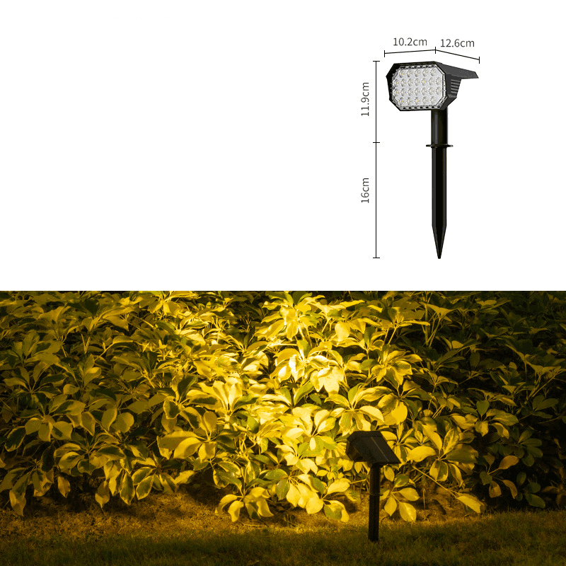 solar garden light - Landscape garden lights-warm light